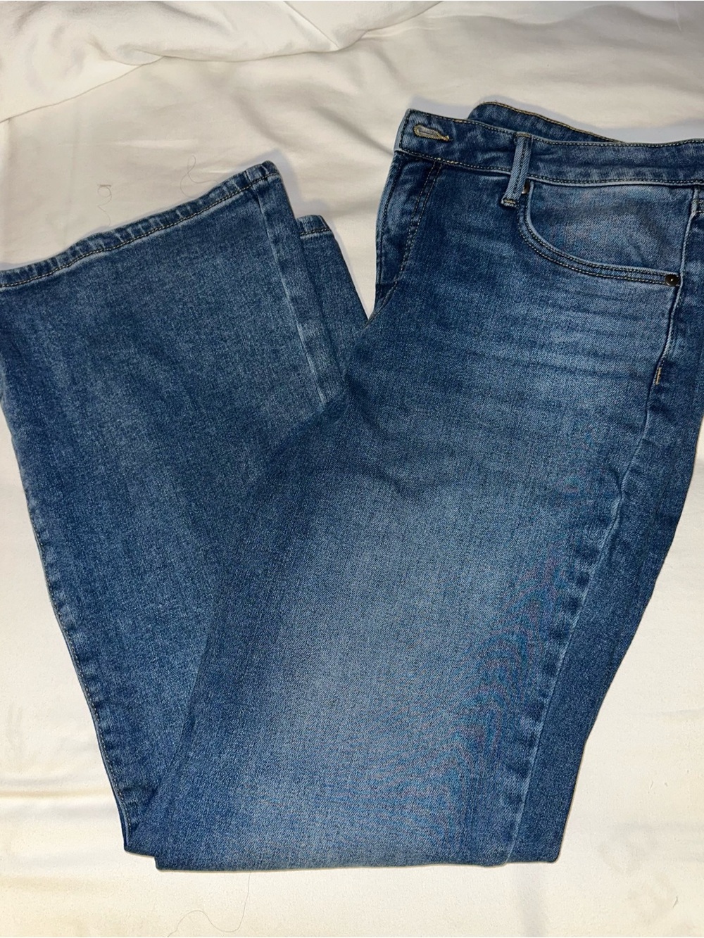 LC Lauren Conrad Medium Blue Straight Leg Jeans